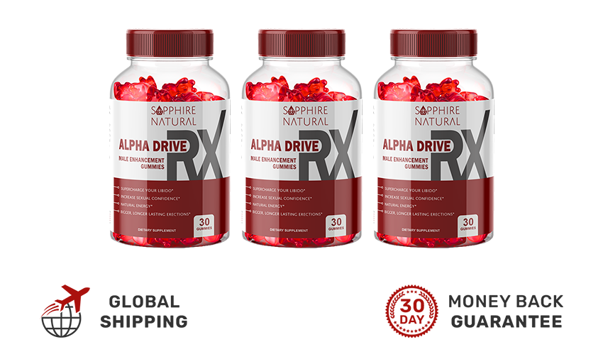 3 Bottles of Alpha Drive Rx